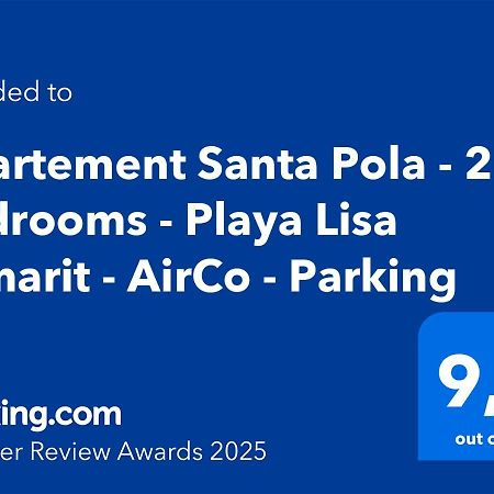 Apartement Santa Pola - 2 Bedrooms - Playa Lisa Tamarit - Airco - Parking Exteriör bild