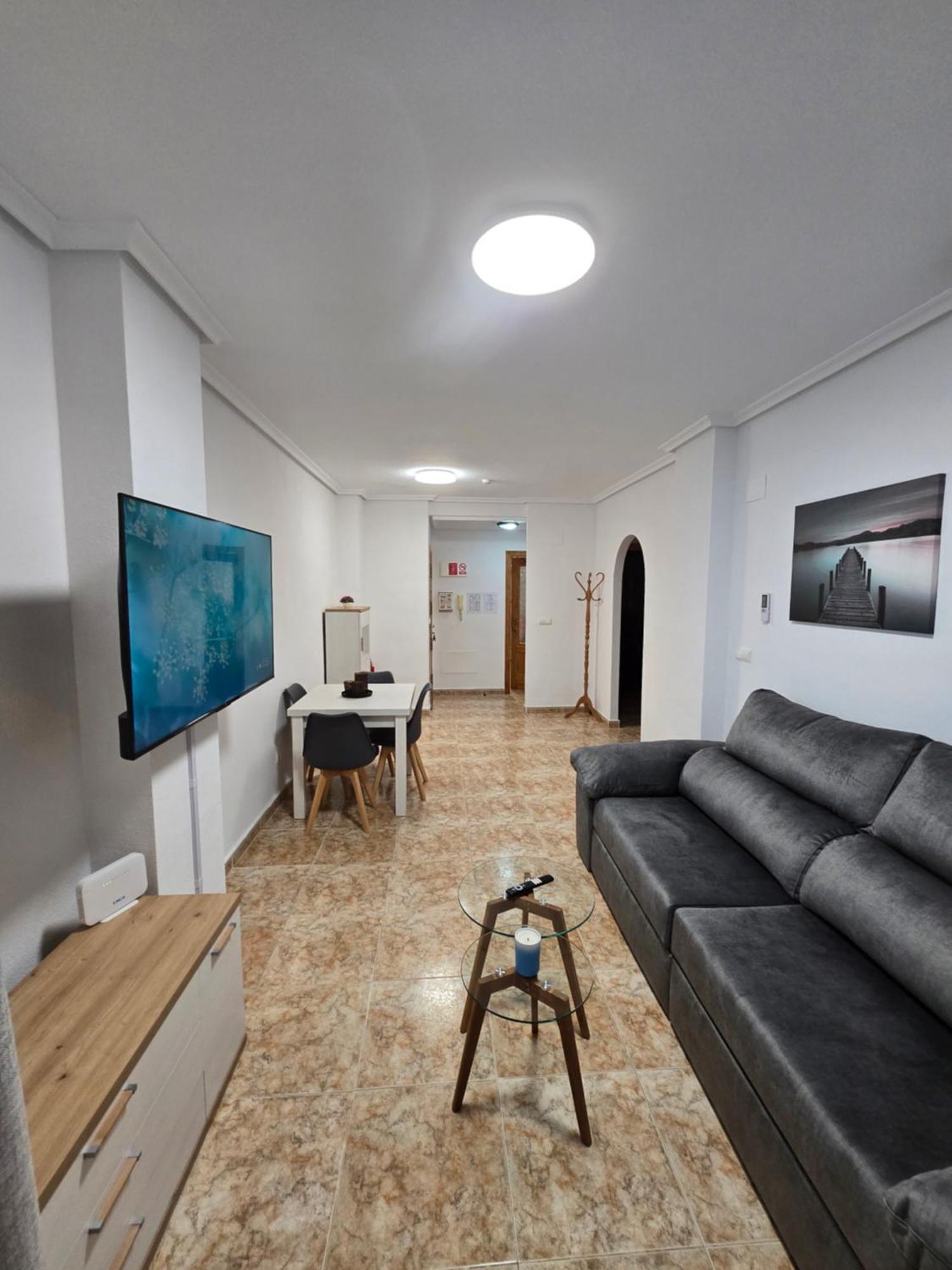 Apartement Santa Pola - 2 Bedrooms - Playa Lisa Tamarit - Airco - Parking Exteriör bild