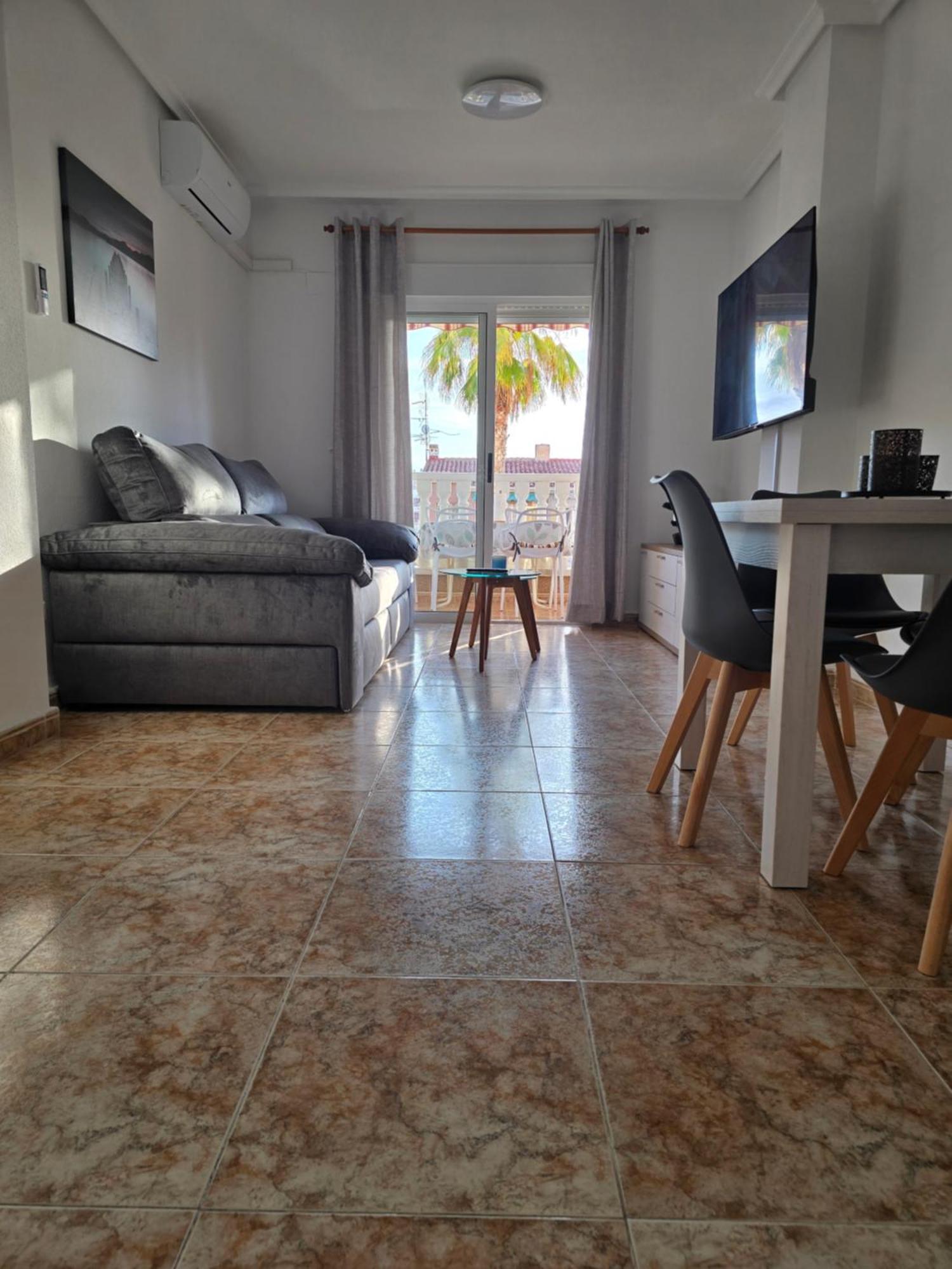 Apartement Santa Pola - 2 Bedrooms - Playa Lisa Tamarit - Airco - Parking Exteriör bild